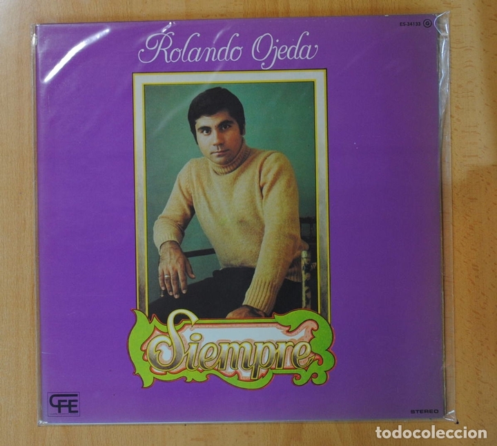 Discos de vinilo: ROLANDO OJEDA - SIEMPRE - GATEFOLD - LP - Foto 1