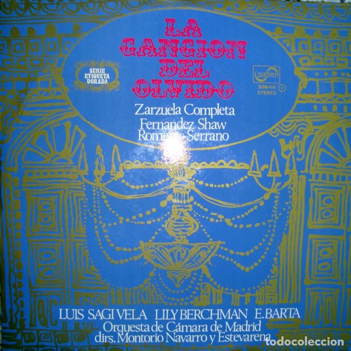 Discos de vinilo: LA CANCI&Oacute;N DEL OLVIDO. - Foto 1