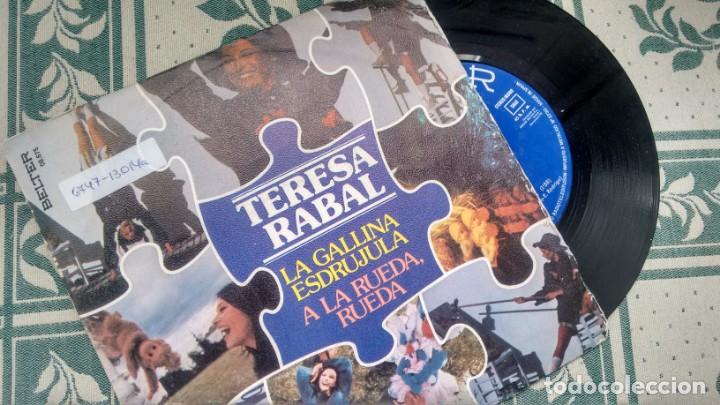 Discos de vinilo: SINGLE (VINILO) DE TERESA RABAL A&Ntilde;OS 70 - Foto 1