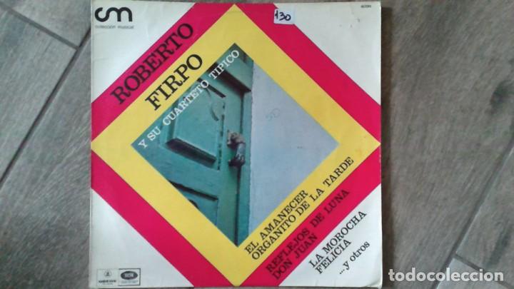 Vinyl records: ROBERTO FIRPO Y SU CUARTETO TIPICO LP 1967 CM ARGENTINA