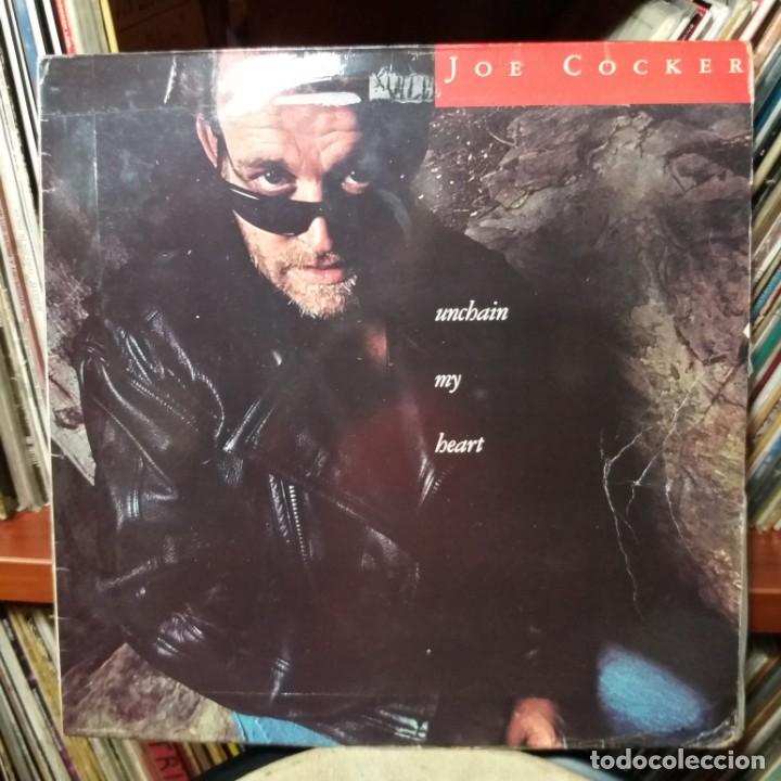 Discos de vinilo: JOE COCKER - UNCHAIN MY HEART - Foto 1