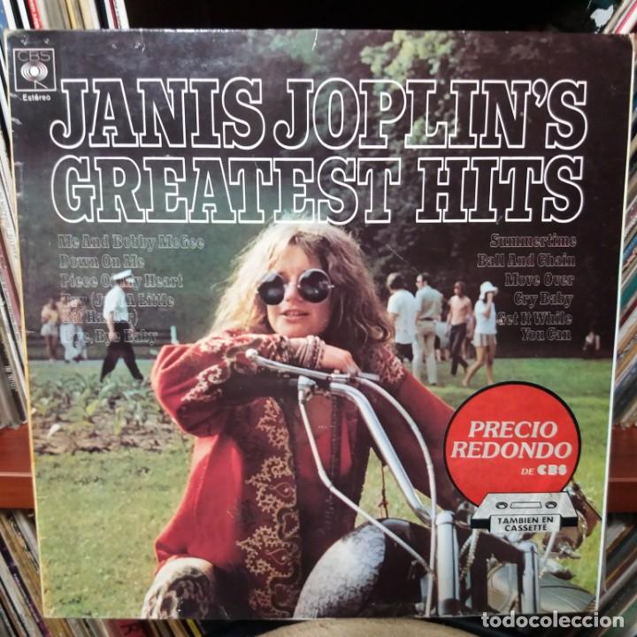 Discos de vinilo: JANIS JOPLINS - GREATEST HITS - Foto 1
