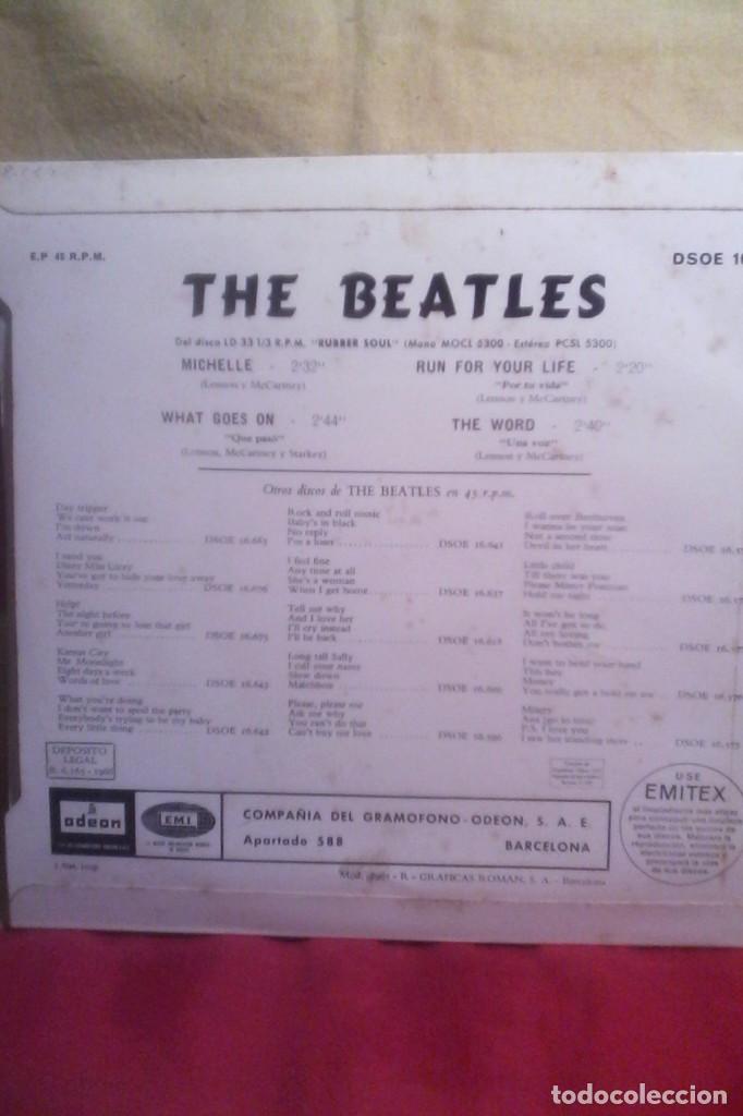Discos de vinilo: THE BEATLES - MICHELLE . - Foto 2