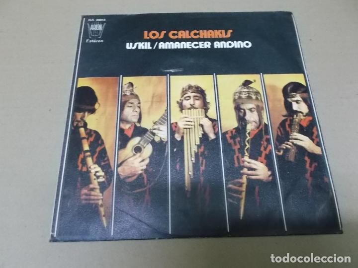 Discos de vinilo: LOS CALCHAKIS (SN) USKIL A&Ntilde;O 1971 - Foto 1