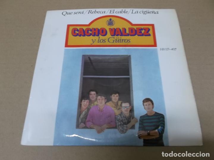 Discos de vinilo: CACHO VALDEZ Y LOS GUIROS (EP) QUE SERA A&Ntilde;O 1967 - Foto 1