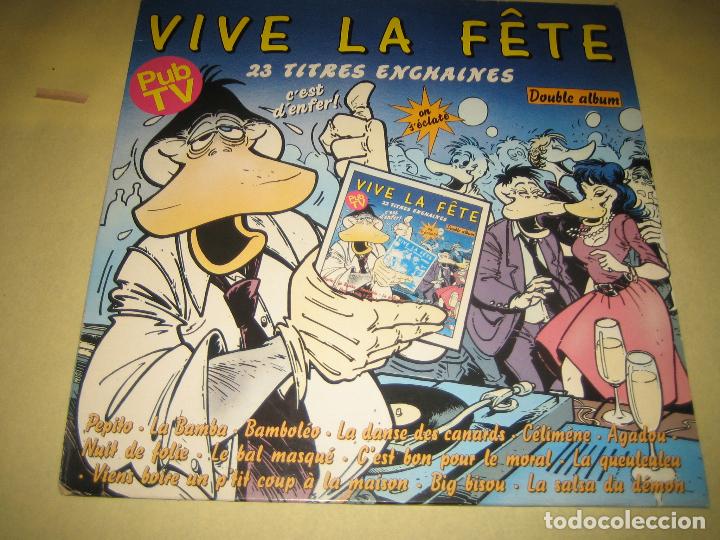 Discos de vinilo: VIVE LA F&Ecirc;TE - VARIOS INTERPRETES .. ED. FRANCESA - Foto 1