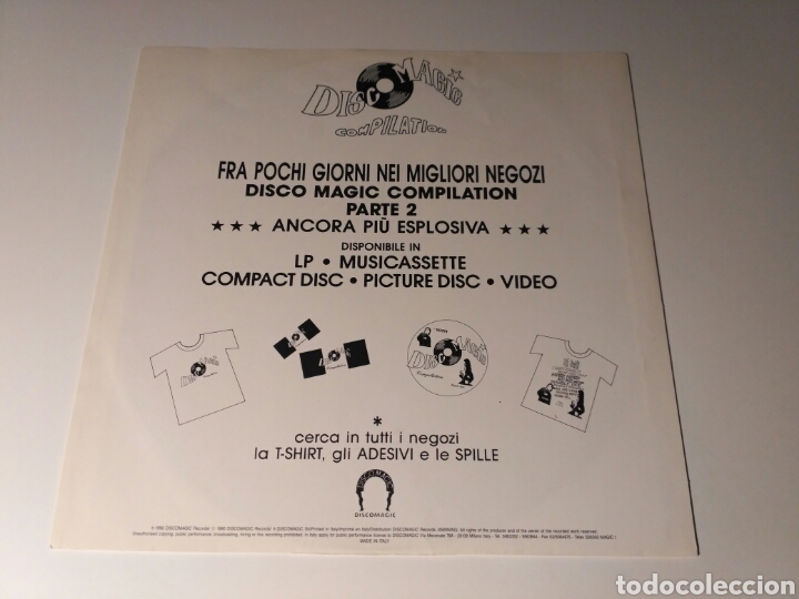 Discos de vinilo: Discomagic Compilation Pt. 1 (LP, Comp, Mixed) - Foto 3