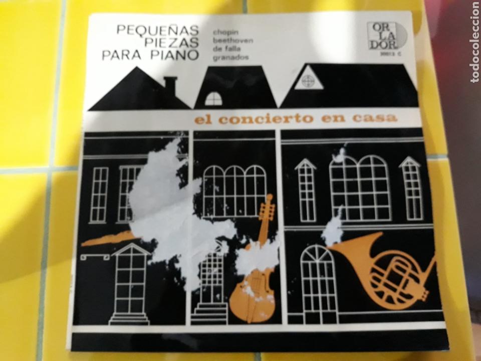 Discos de vinil: LP Peque&ntilde;as piezas para piano- 10 pulgadas- Orlador 1964 Espa&ntilde;a 8