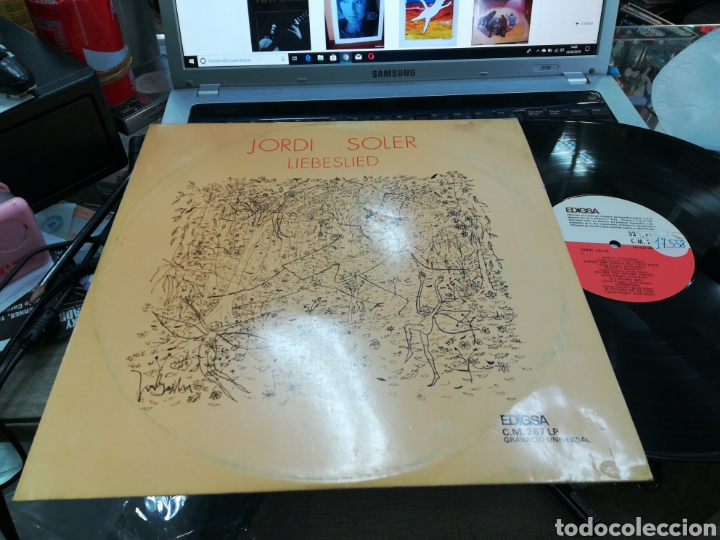 Discos de vinilo: Jordi soler lp liebeslied 1972 - Foto 1