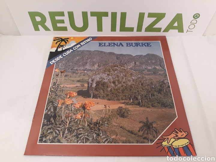 Discos de vinilo: Elena Burke.Desde cuba con ritmo.1985. - Foto 1