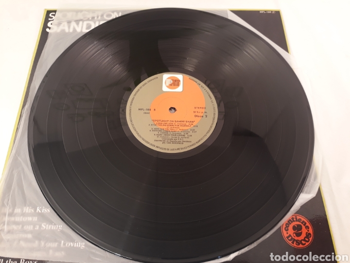 Discos de vinilo: Spotlight on.Sandie Shaw.Doble lp.1985. - Foto 6