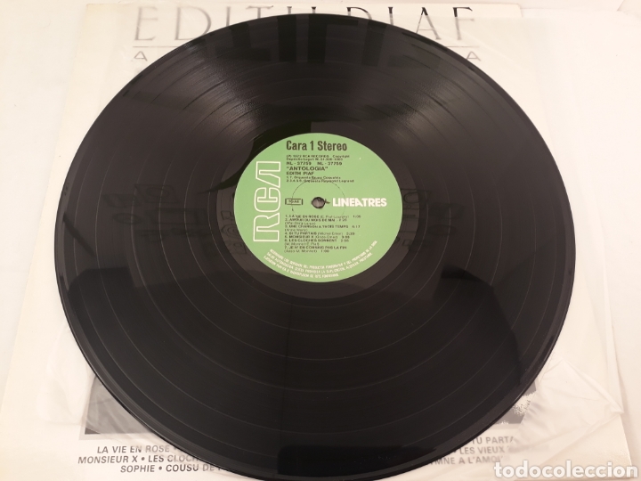 Discos de vinilo: Edith Piaf.Antologia. - Foto 3