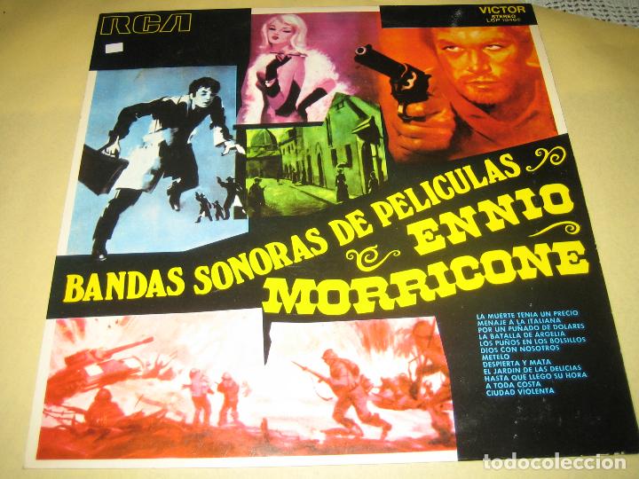 Discos de vinilo: ENNIO MORRICONE - ED. ESPA&Ntilde;OLA 1972 - Foto 1