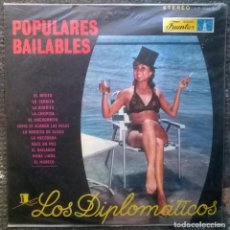 Discos de vinilo: LOS DIPLOMÁTICOS. POPULARES BAILABLES. FUENTES, COLOMBIA 60'S LP 200405