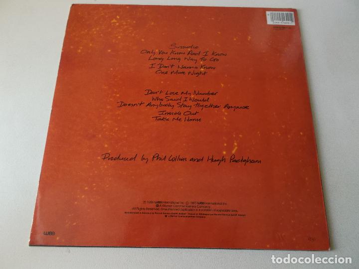 Discos de vinilo: PHIL COLLINS, NO JACKET REQUIEND, 1985 WEA - Foto 2