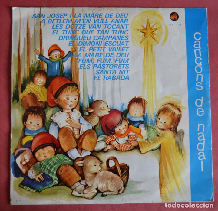 Discos de vinilo: CAN&Ccedil;ONS DE NADAL - VILLANCICOS - Foto 2