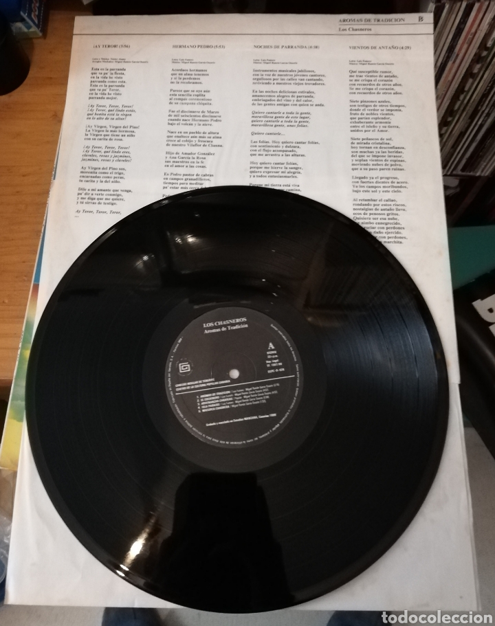 Discos de vinilo: Los chasneros - Aromas de tradicion - Foto 3