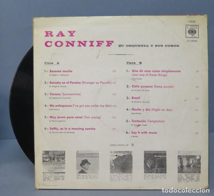 Discos de vinilo: LP. SAY IT WITH MUSIC. RAY CONNIFF - Foto 2