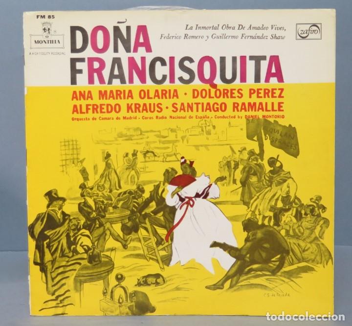 Discos de vinilo: LP. DO&Ntilde;A FRANCISQUITA - Foto 1
