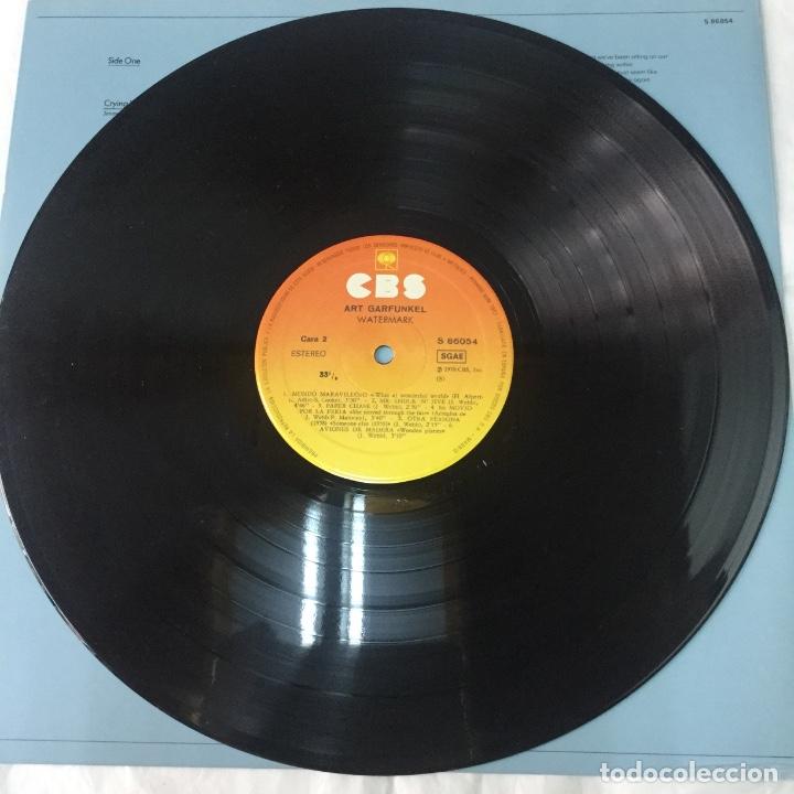 Discos de vinilo: ART GARFUNKEL WATERMARK 1978 - LP- - Foto 4