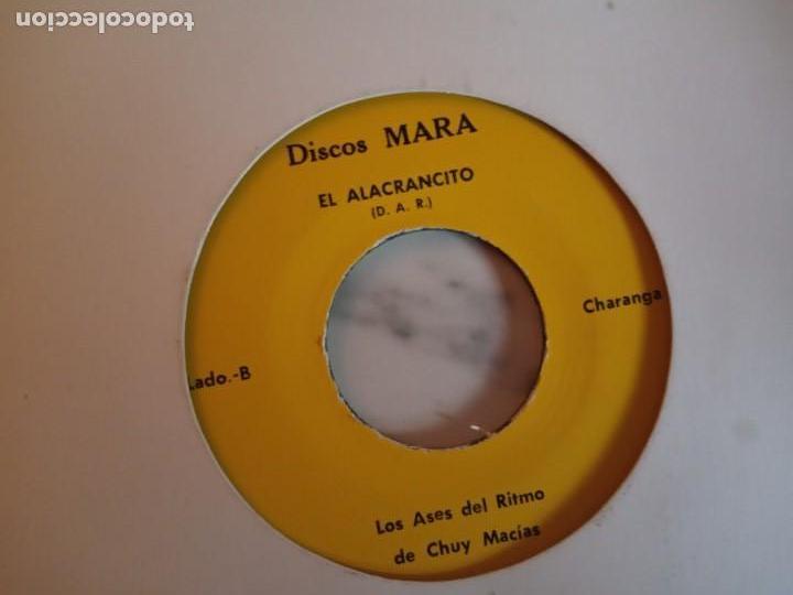 Discos de vinilo: ASES DEL RITMO DE CHUY MACIAS EL ALACRANCITO/LINDA MORENITA LATIN CUMBIA MEXICO MUY RARO NM - Foto 1 - 159660378