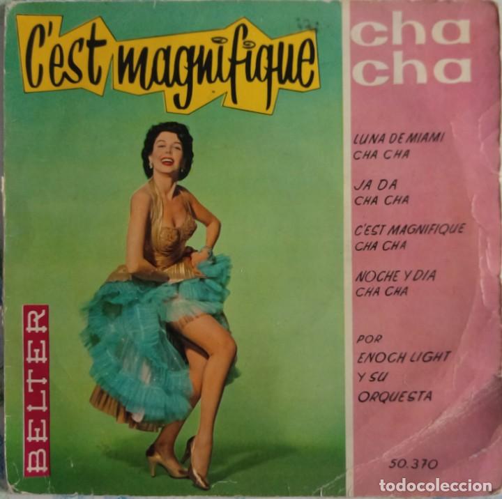 Discos de vinilo: Disco vinilo single - Enoch Light Y Su Orquesta ‎– Cest Magnifique, Cha Cha - Foto 1 - 159706870