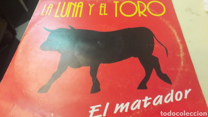 Discos de vinilo: Maxi 1997 La luna y el toro el matador Lethal records - Foto 1