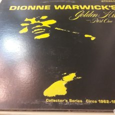 Discos de vinilo: DIONNE WARWICJ.S GOLDEN HITS 1962..1964 USA SCEPTER RECORDS. Lote 159734846