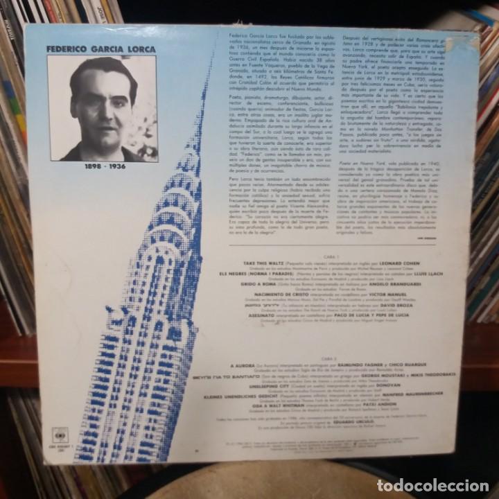 Discos de vinilo: POETAS EN NUEVA YORK - Foto 2