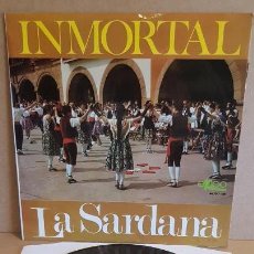 Discos de vinilo: COBLA BARCELONA / INMORTAL - LA SARDANA / LP - EKIPO-1967 / CALIDAD LUJO. ****/****. Lote 159780834
