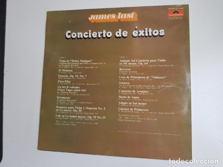 Discos de vinilo: James Last - Concierto De &Eacute;xitos (VINILO) - Foto 2