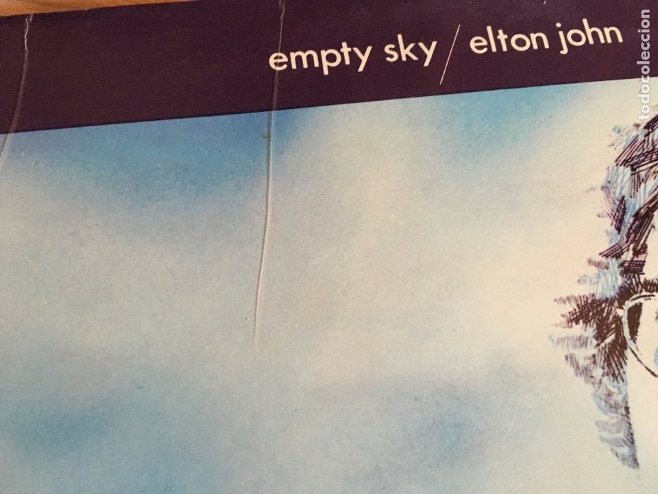 Discos de vinilo: Lp vinilo Elton John &lrm;&ndash; Empty Sky - Foto 6