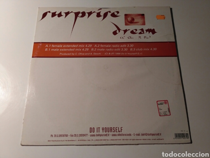 Discos de vinilo: Surprise - Dream - Foto 2