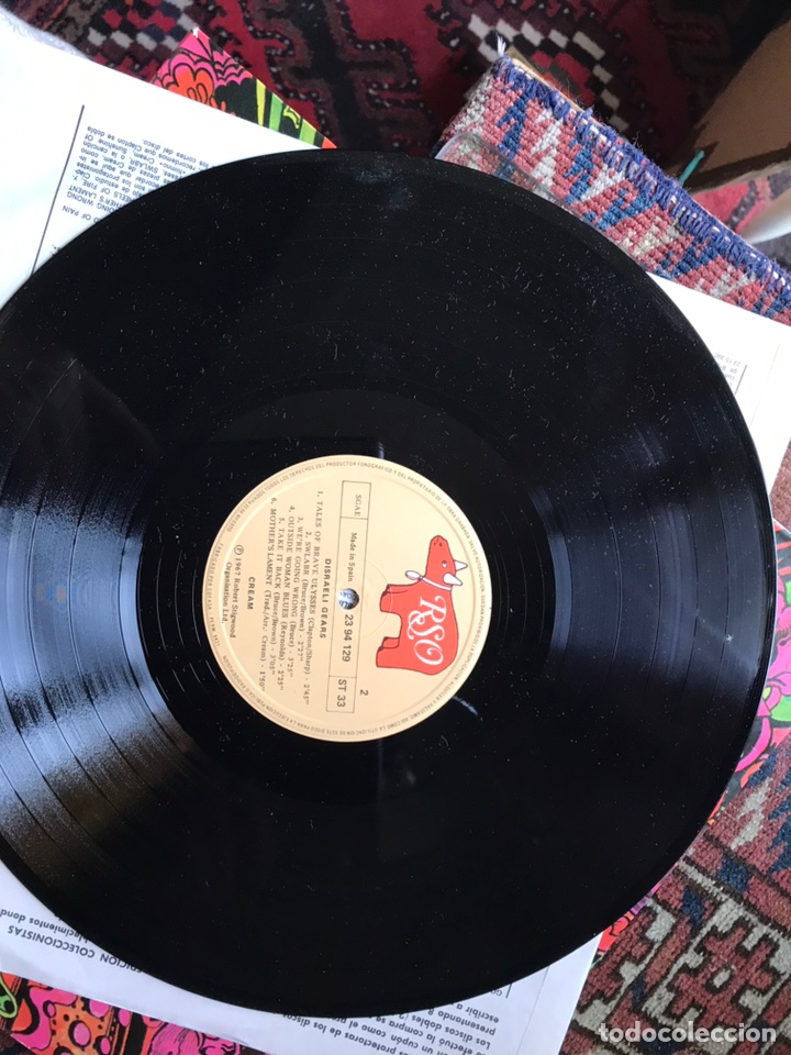 Discos de vinilo: Disraeli gears. Cream - Foto 9
