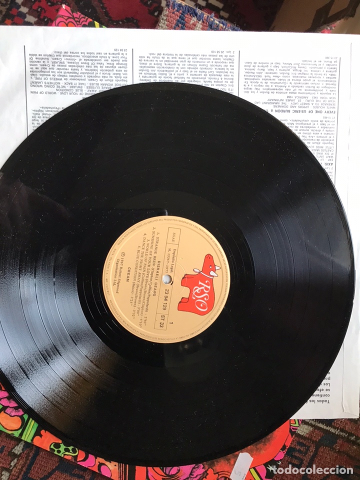 Discos de vinilo: Disraeli gears. Cream - Foto 7