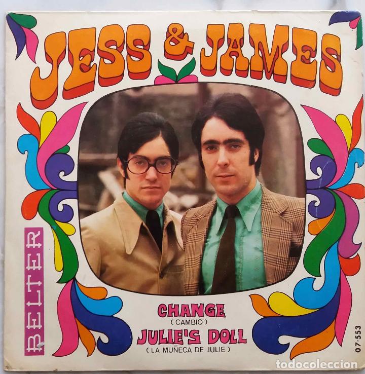 Discos de vinilo: JESS & JAMES, CHANGE. SINGLE - Foto 1