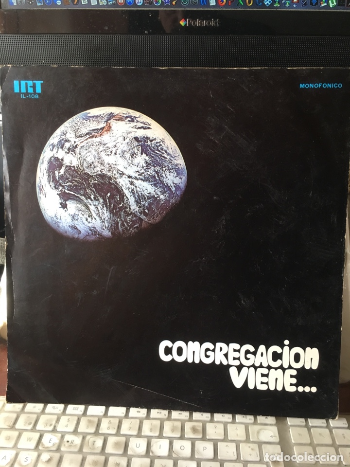 Disques de vinyle: CONGREGACION-CONGREGACION VIENE-1972-PROMOCIONAL YELLOW LABEL-CHILE-MONO-VINILO SIN USO-UNICO!!!!