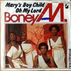 Discos de vinilo: BONEY M : MARY'S BOY CHILD [HANSA - DEU 1978] 7'. Lote 160019358
