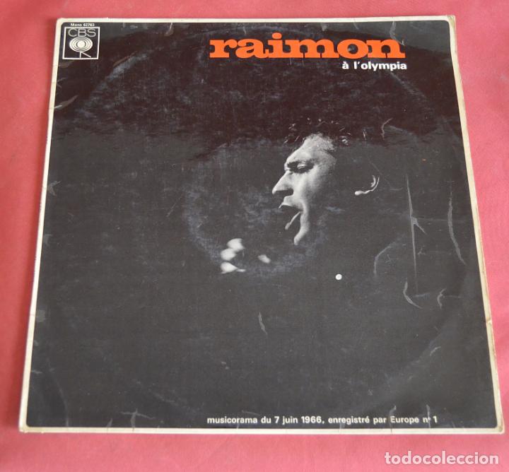 Discos de vinilo: RAIMON - A L OLYMPIA - CBS - FRANCES - 1966 - Foto 1