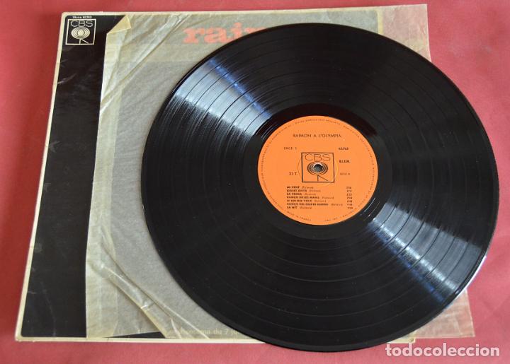 Discos de vinilo: RAIMON - A L OLYMPIA - CBS - FRANCES - 1966 - Foto 3