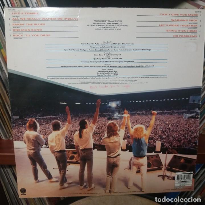 Discos de vinilo: STATUS QUO - ROCK TIL YOU DROP - Foto 2