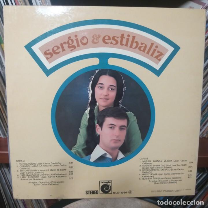 Discos de vinilo: SERGIO Y ESTIBALIZ - TU VOLVER&Aacute;S - Foto 2