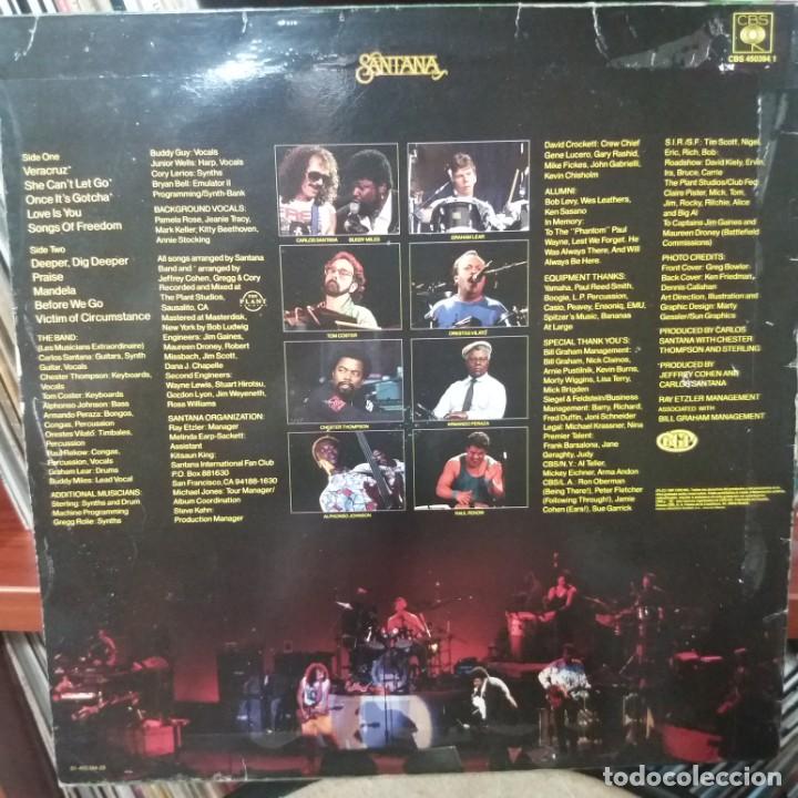 Discos de vinilo: SANTANA - FREEDOM - Foto 2