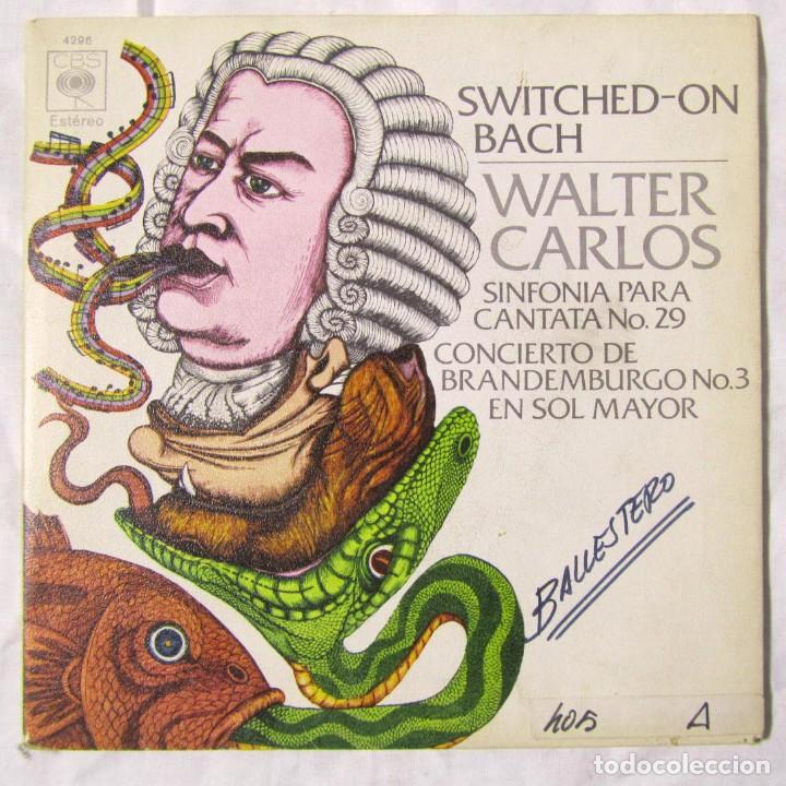 Discos de vinilo: Single vinilo Walter Carlos, Switched on Bach - Foto 1