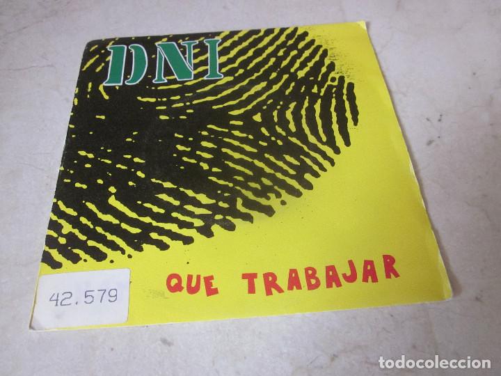 Discos de vinilo: DNI - HAY QUE TRABAJAR - POLYDOR 1992 - Foto 1