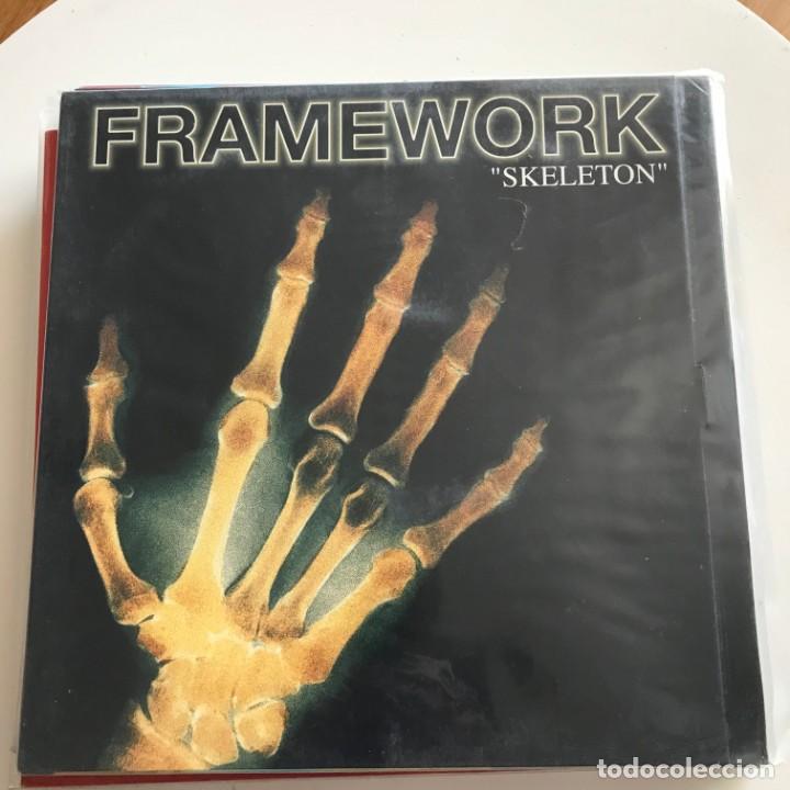 Discos de vinilo: FRAMEWORK - SKELETON - LP DOBLE REEDICI&Oacute;N ROCKADELIC 1999 NUEVO - Foto 1
