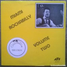 Discos de vinilo: VVAA. MIAMI ROCKABILLY VOLUME TWO. GULFSTREAM, USA 1980 LP (AFS 1002)