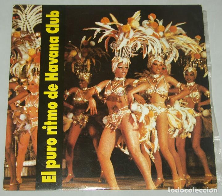 Disques de vinyle: el puro ritmo de havana club(los van van,los caribi&ntilde;os y otros)edicion cubana del 87