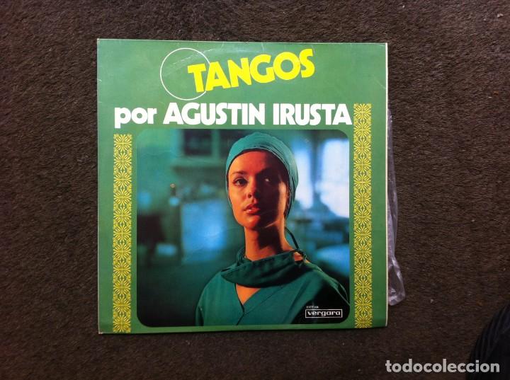 Discos de vinilo: TANGOS POR AGUST&Iacute;N IRUSTA (LP) 1970