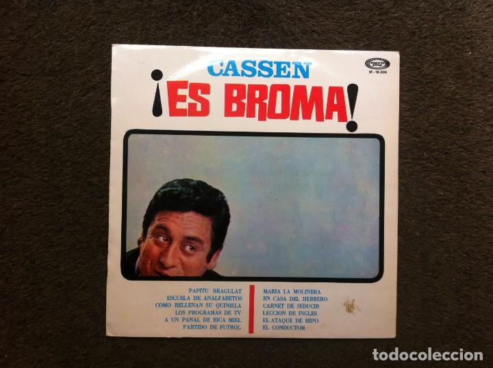 Discos de vinilo: CASSEN.  &iexcl;ES BROMA!  (LP) - Foto 1